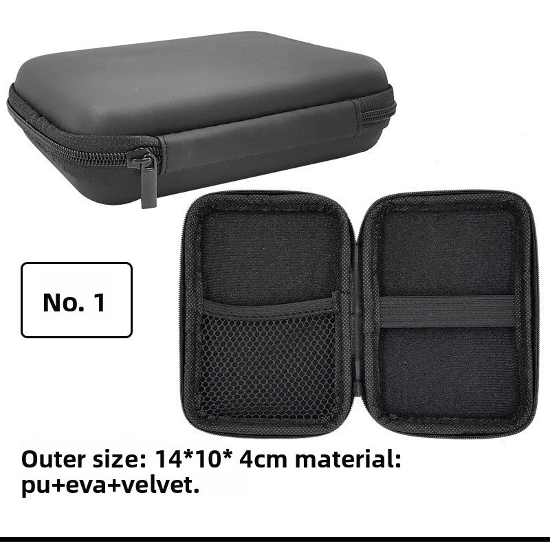 Hard-shell digital product storage bag