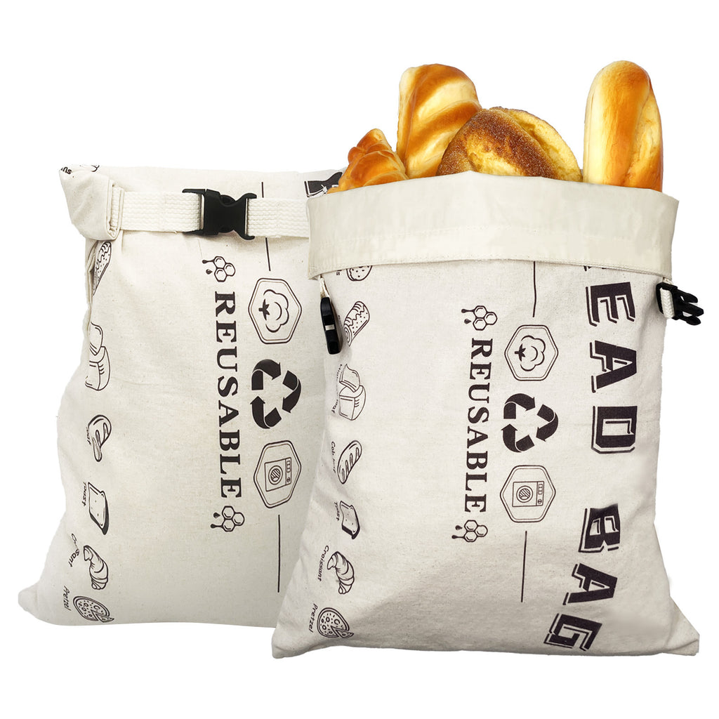 Reusable Beeswax Linen Food Storage Bag