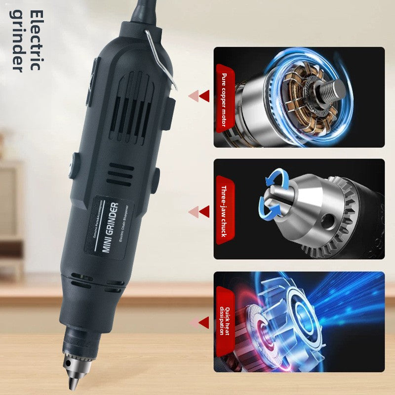 Adjustable Speed Electric Grinder for Polishing and Engraving