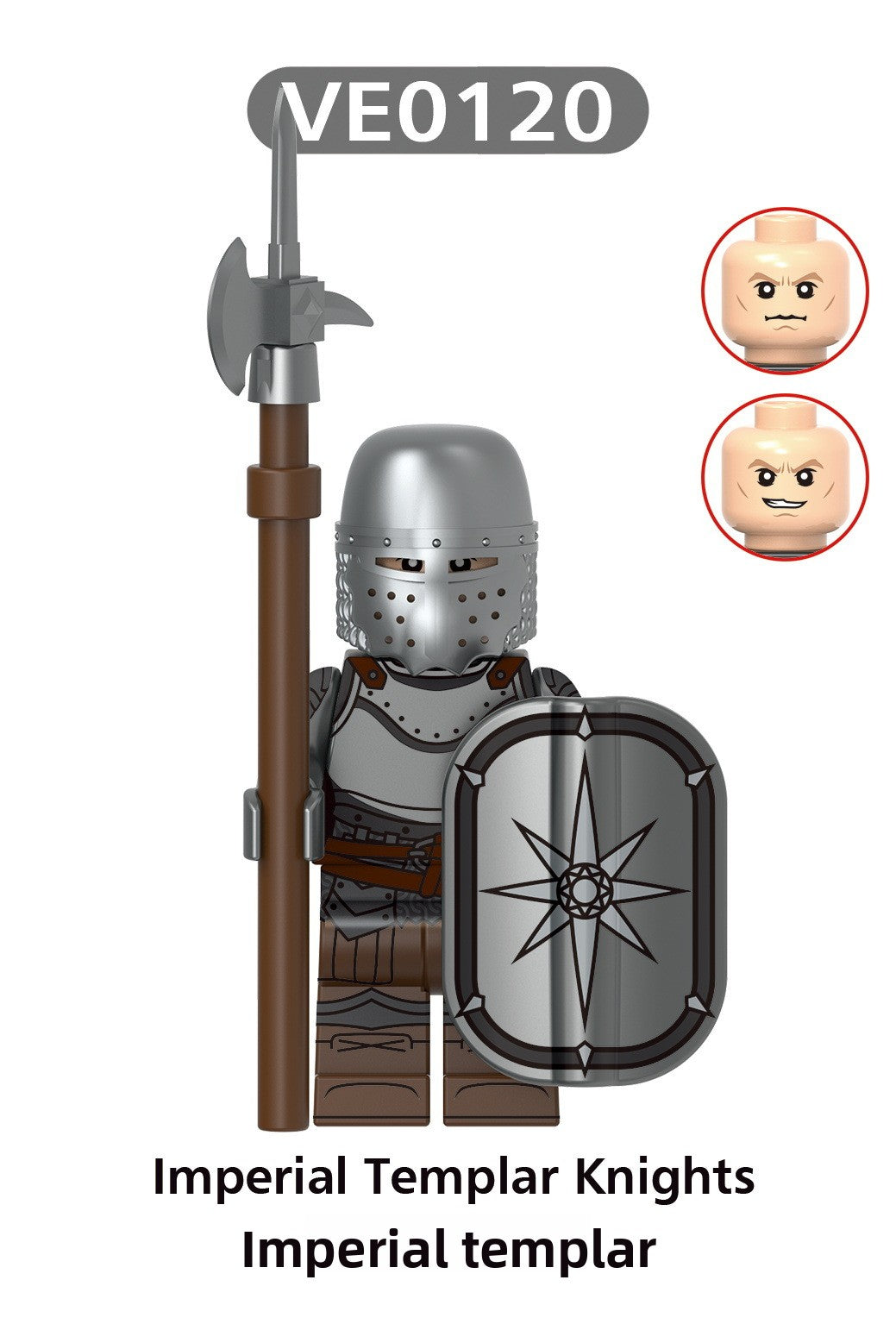Medieval Knights and Imperial Guards Custom Collectible Minifigure