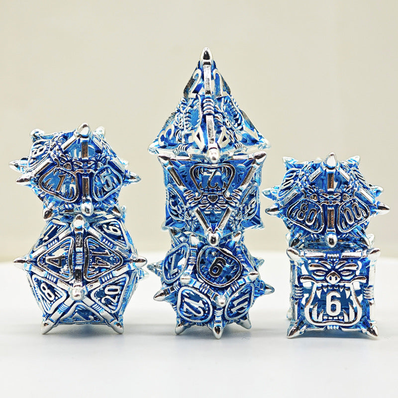 Hollow Metal 20-Sided Dice for Tabletop Games