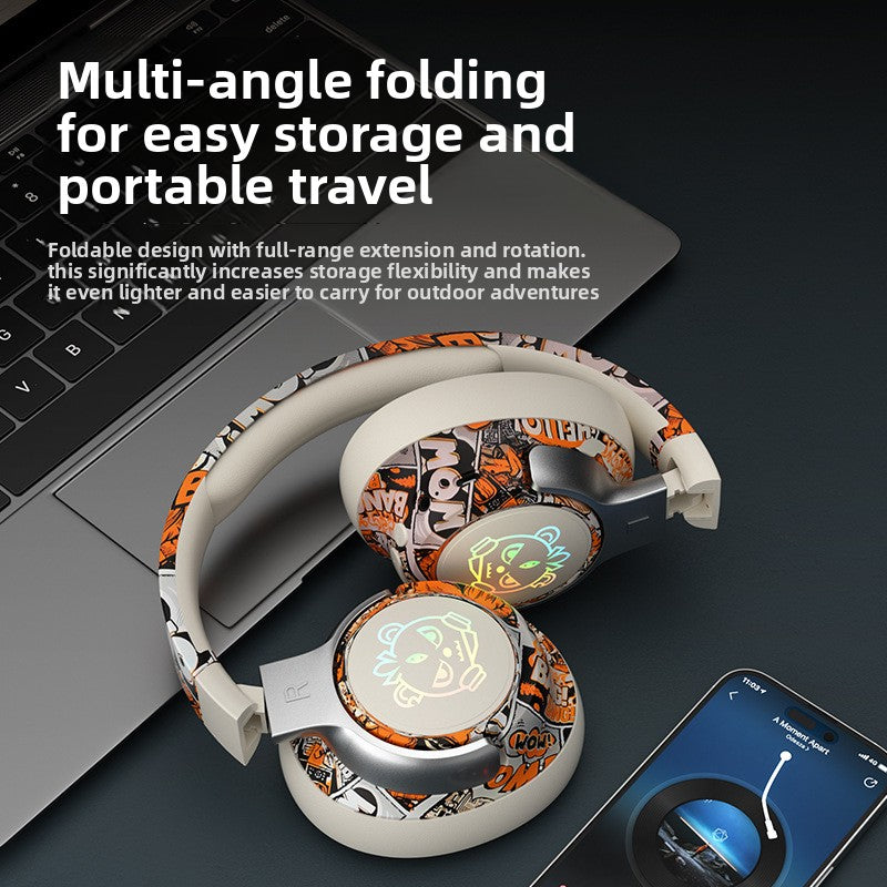 Professional-Grade Wireless Gaming Headset – Low-Latency Esports Headphone with Bluetooth 5.4, 40mm Acoustic Drivers, 15-Hour Battery & Bilateral Stereo