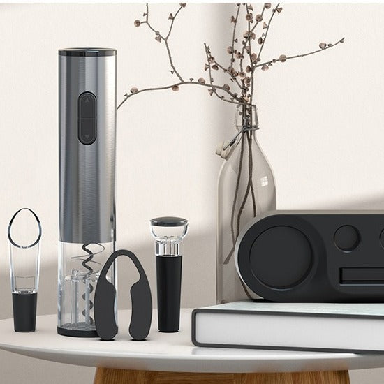 Electric Wine Bottle Opener with Base Stand