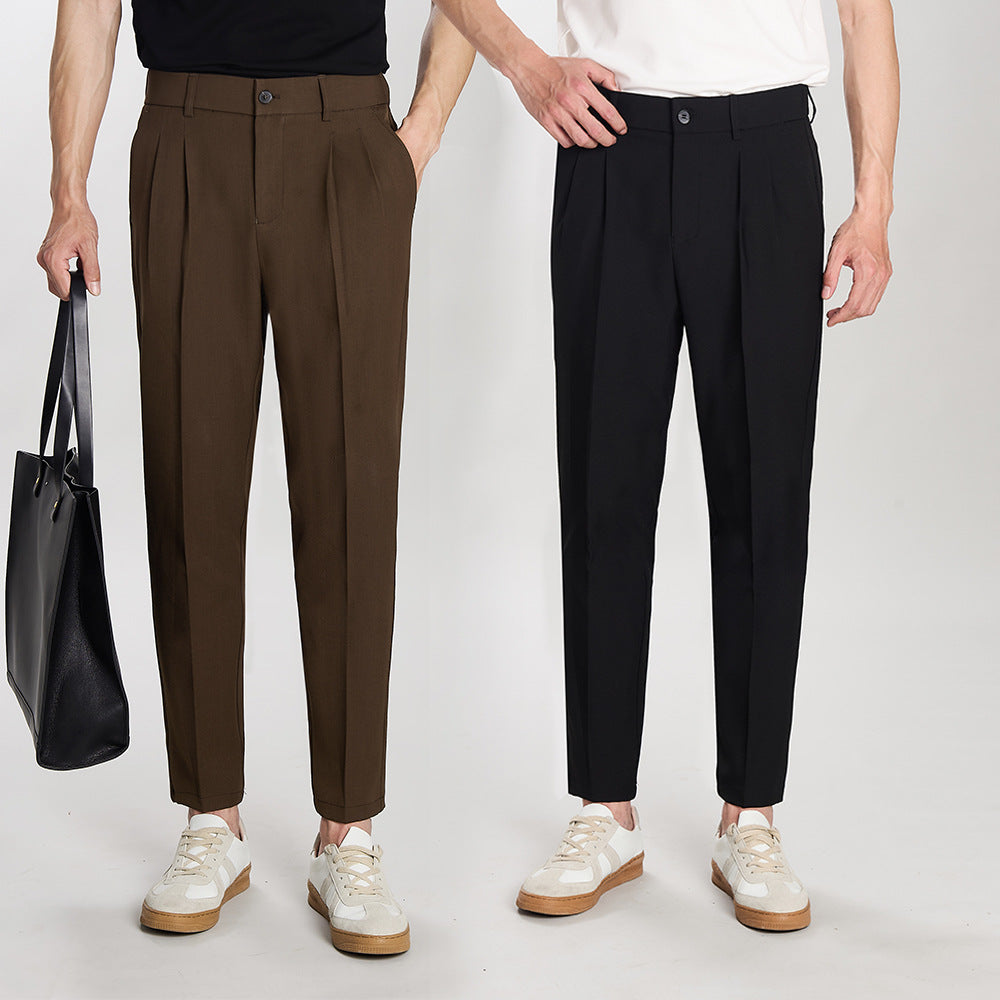 Men's Slim Fit Casual Dress Pants