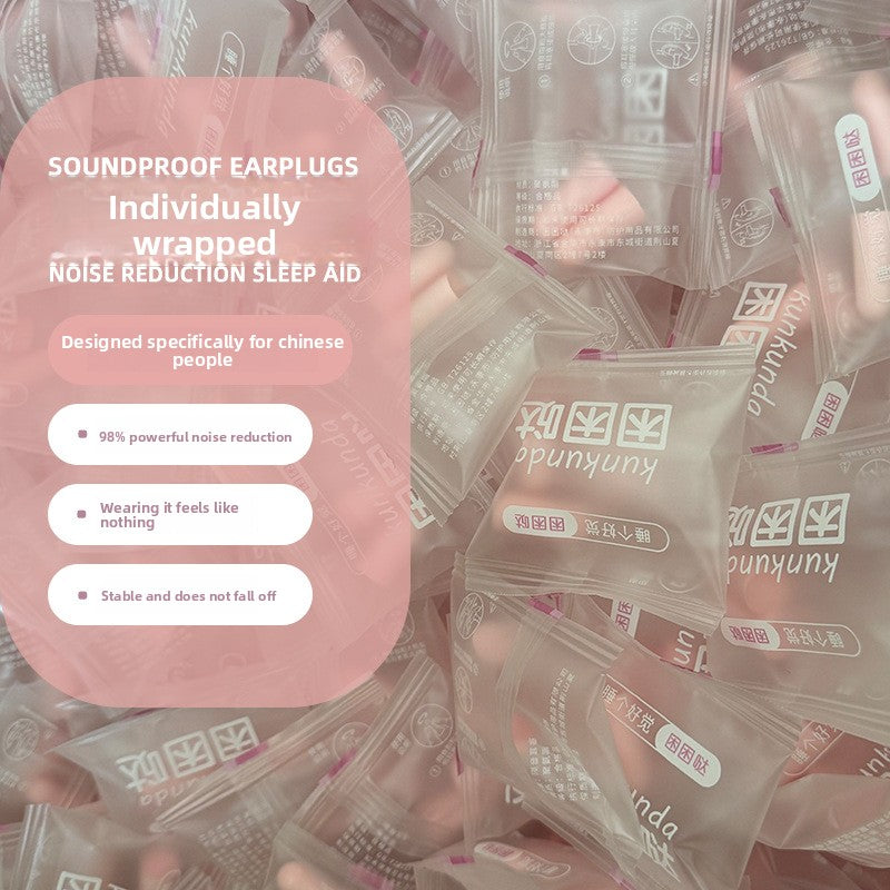 Reusable Noise Reducing Soft Foam Earplugs