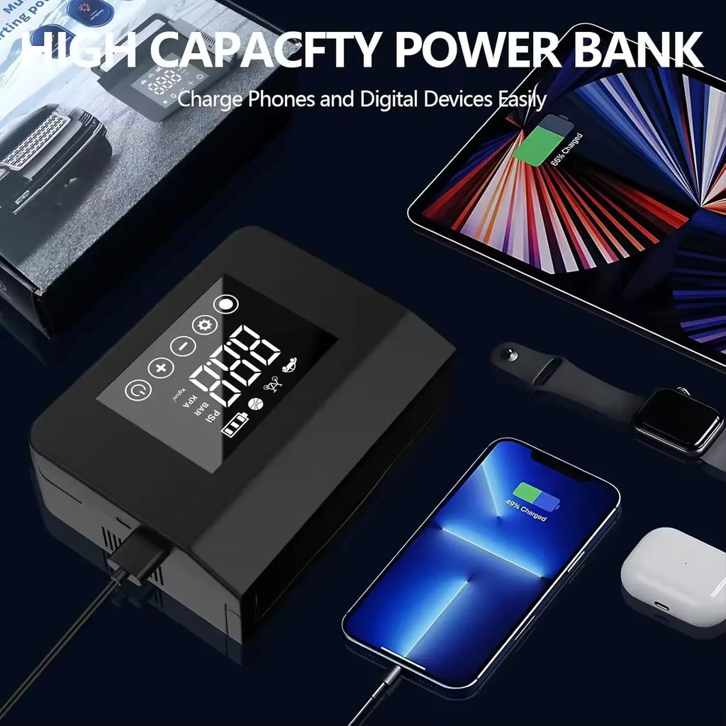 4000A Mini Car Jump Starter with Booster Charger