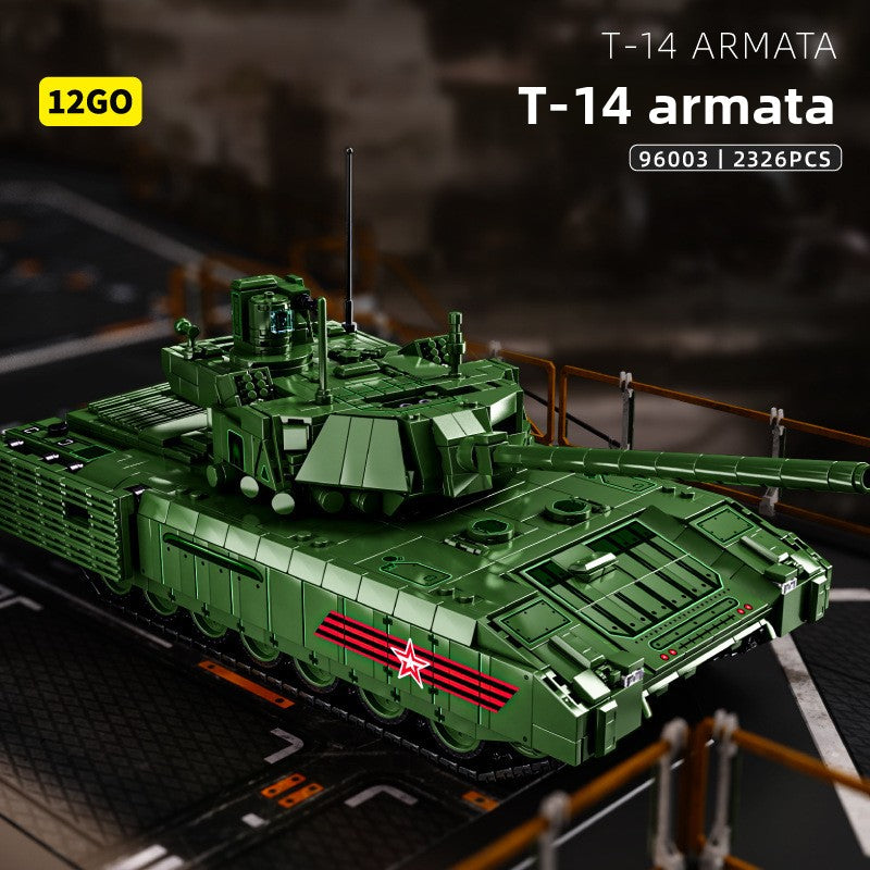 Military Building Blocks M2 Bradley Armored Vehicle Model