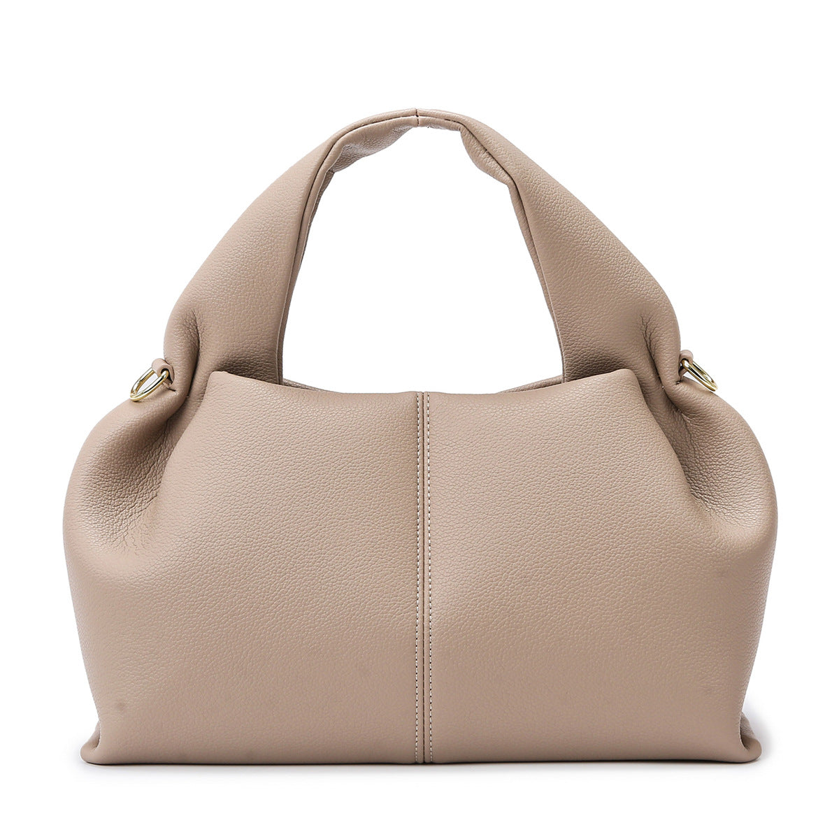 Slouchy PU Leather Cloud Shoulder Bag Large Capacity Minimalist Hobo Purse