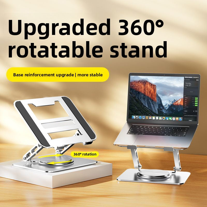 Munbyn 360 Rotating Adjustable Laptop stand Aluminum Ergonomic Computer Holder