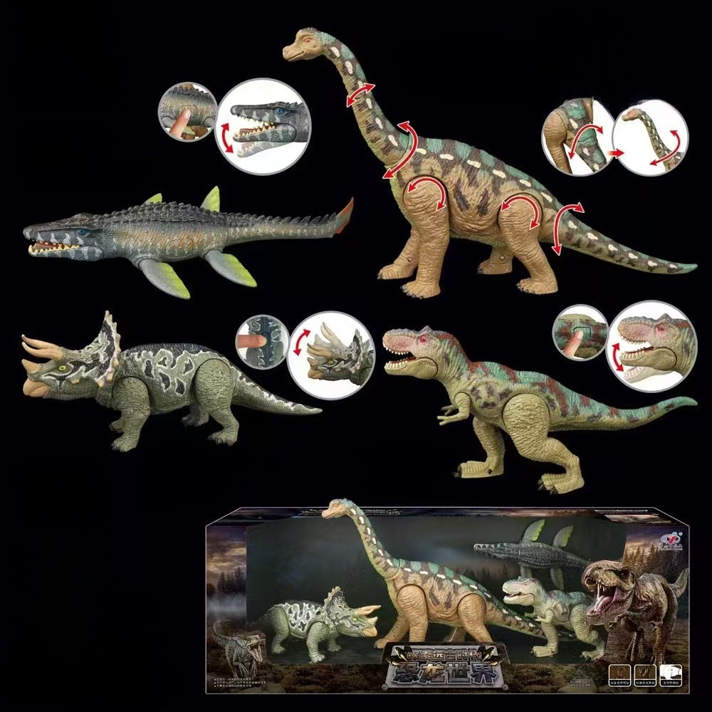 Large Remote Control Dinosaur Toy with Sound and Light