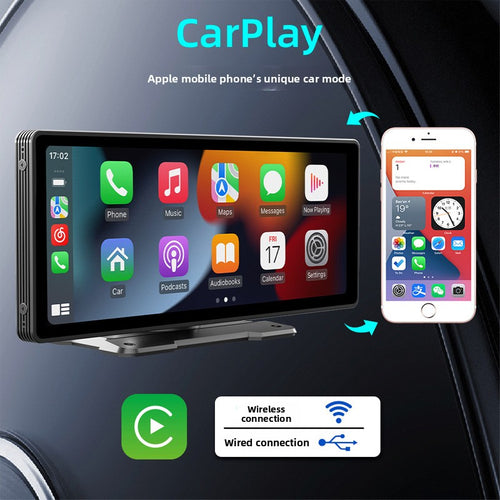 10.26 Inch Portable Car Bluetooth Screen Display