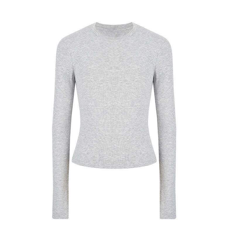 Womens Long Sleeve Round Neck T-Shirt
