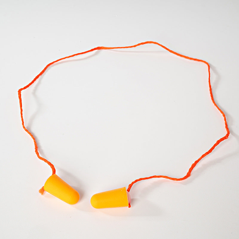 Noise Reducing Sponge Earplugs with Cord