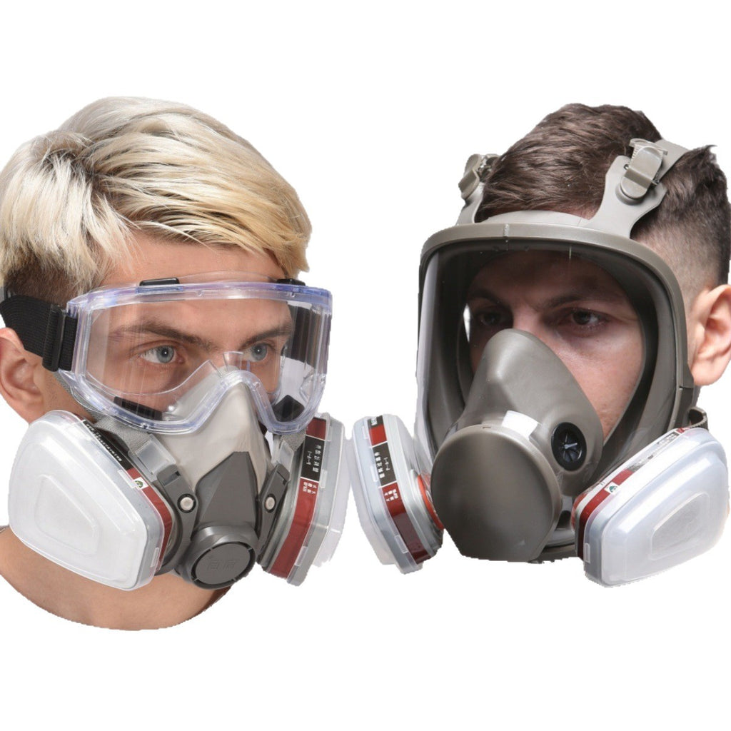 Silicone Gas Mask for Toxic Fume Protection