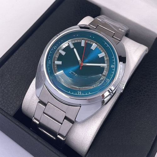 "45mm Classic Quartz Watch – Japanese Miyota Movement & Scratch-Resistant Sapphire Glass"