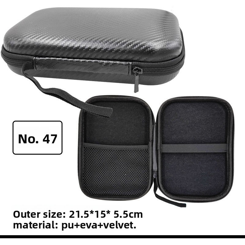 Hard-shell digital product storage bag
