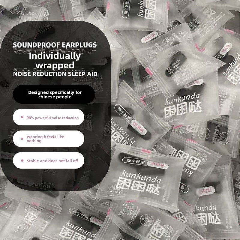 Reusable Noise Reducing Soft Foam Earplugs
