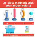 Variable magnetic building blocks