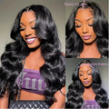 Aero Glam HD Lace Front Long Curly Wig | Heat-Resistant Natural Wave Body Unit