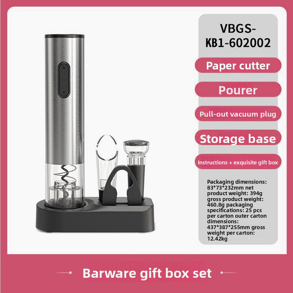 Electric Wine Bottle Opener with Base Stand