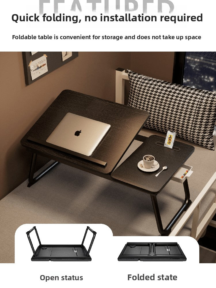 Adjustable Bed Table with Foldable Design