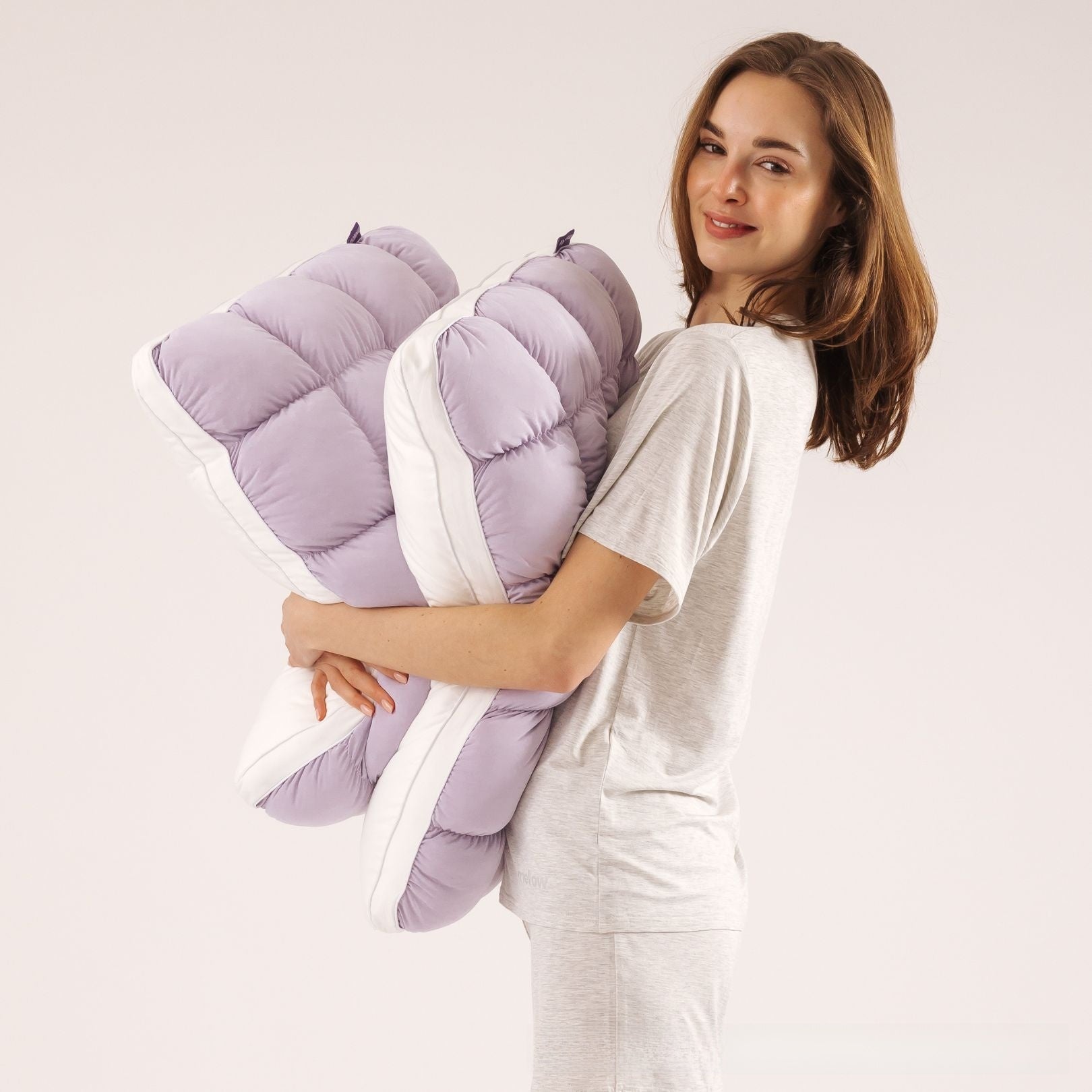Ergonomic High-Resilience Cloud Comfort Pillow – Breathable Spandex Blend & Therapeutic Cervical Support Sleep System