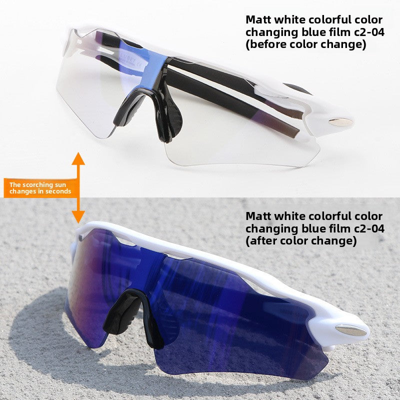 TR90 Sports Riding Sunglasses UV400 Protection Half Frame