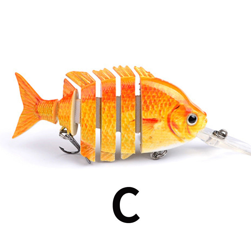 Hard Plastic Multi-Joint Fishing Lure