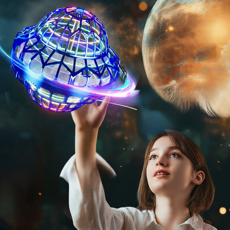Intelligent flying ball