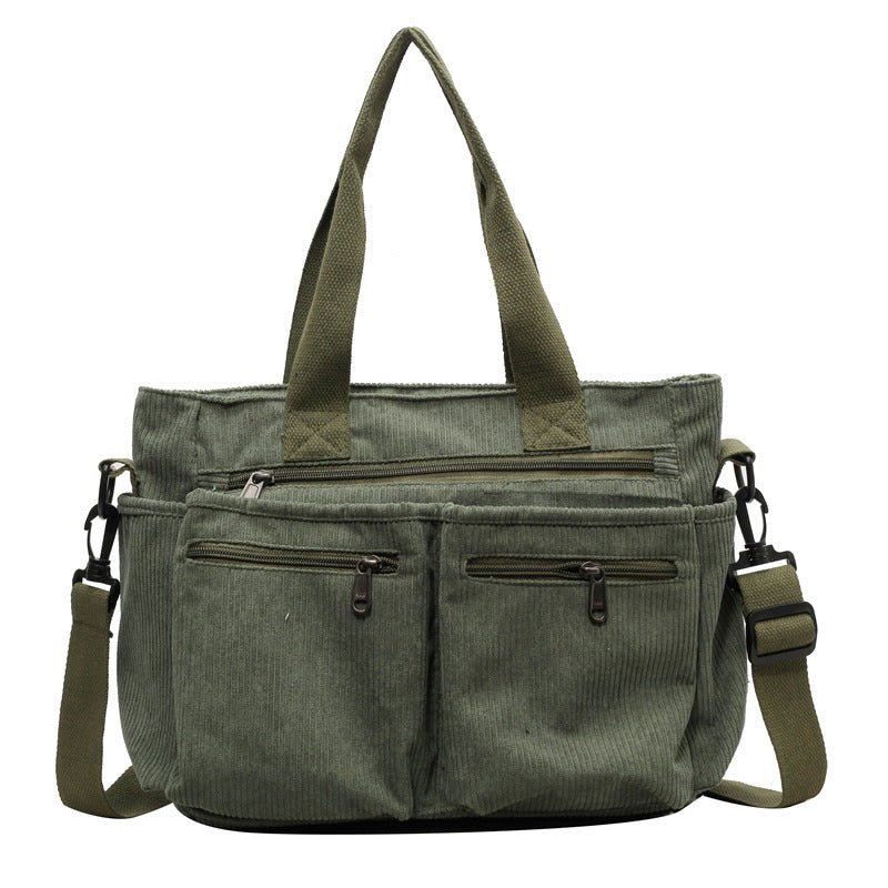 girl corduroy handbag