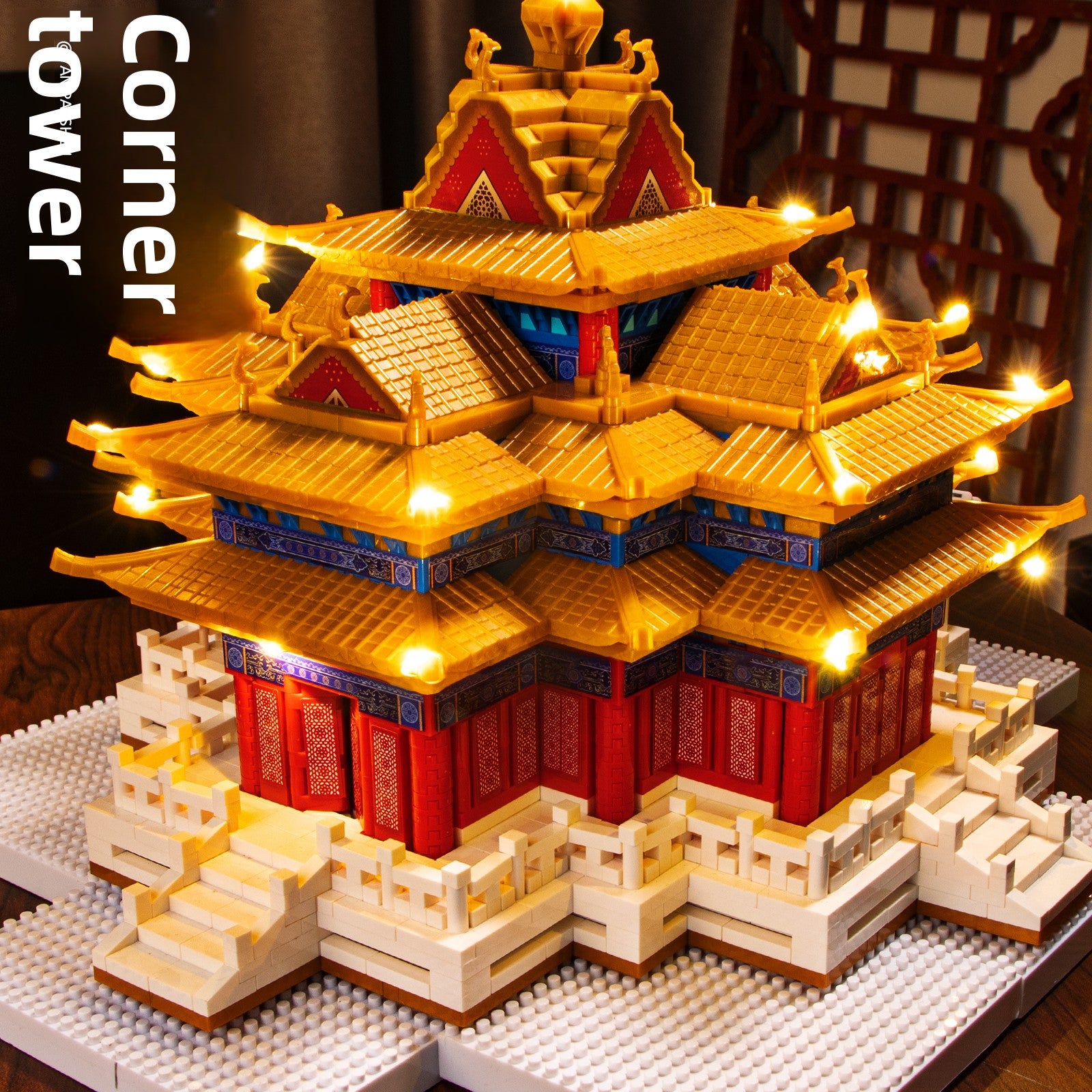 Imperial Architecture Mortise & Tenon Building Block Set - 3D Display Model
