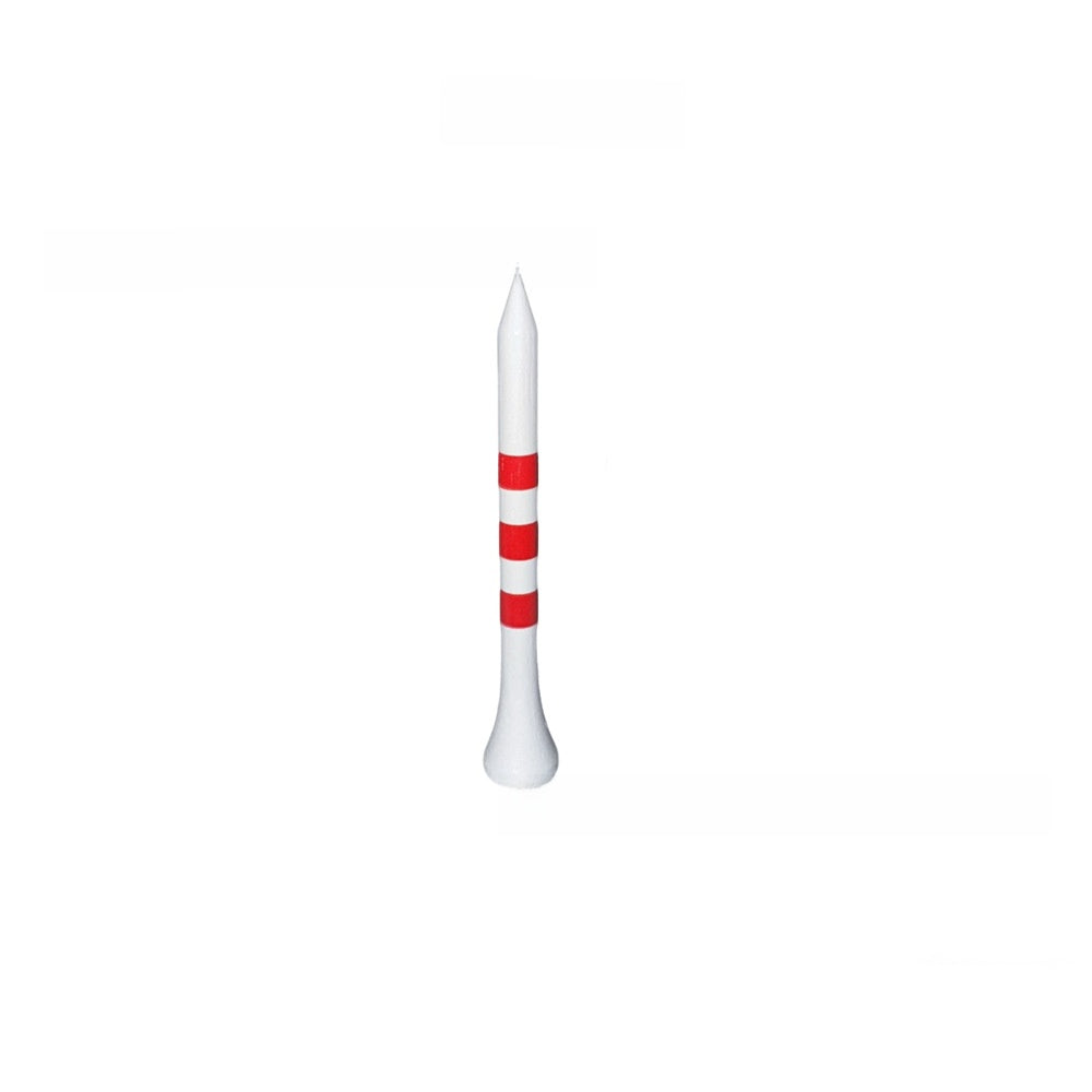 Wood Fiber Golf Tees with Customizable Stripes