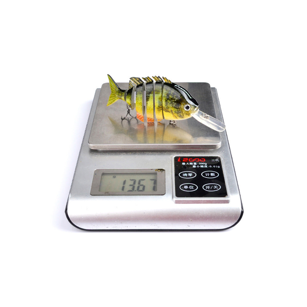 Hard Plastic Multi-Joint Fishing Lure