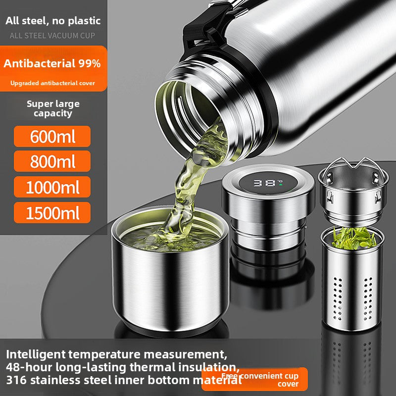 Stainless Steel Insulated Water Cup with Tea Separation