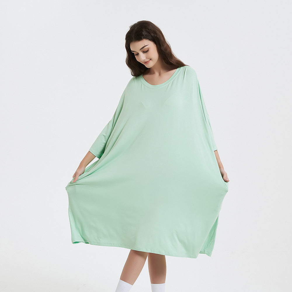 Womens Loose Fit Rayon T-Shirt