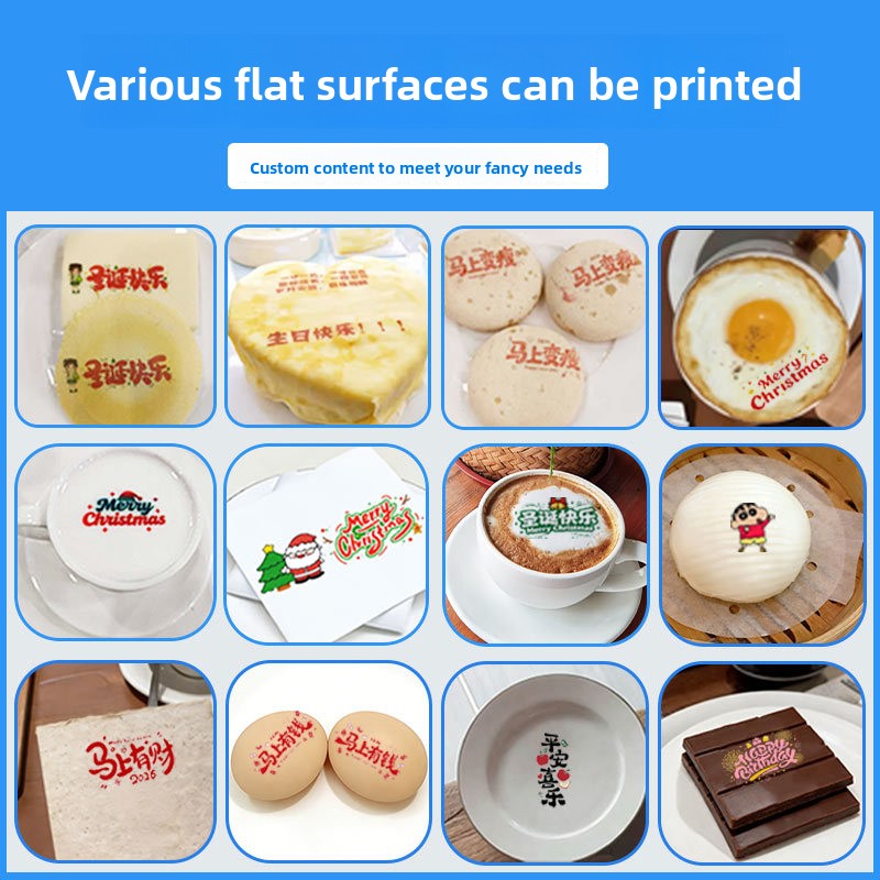 Handheld Food Printer for Edible Decorations