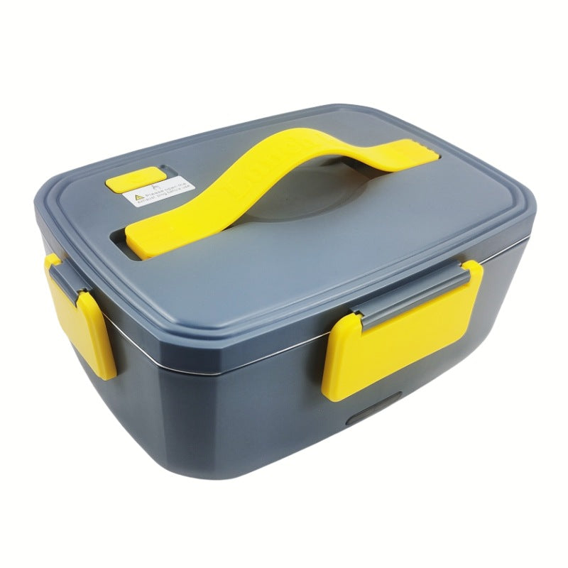 2.0L Electric Heated Lunch Box For Car and Home | High-Power Self-Heating Food Warmer with 304 Stainless steel Inner Pot