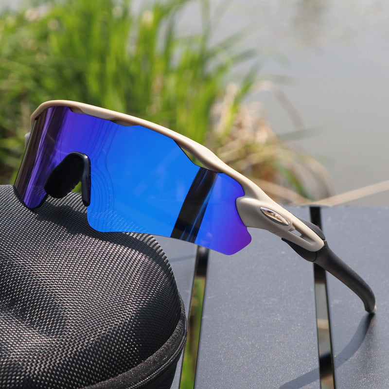 TR90 Sports Riding Sunglasses UV400 Protection Half Frame