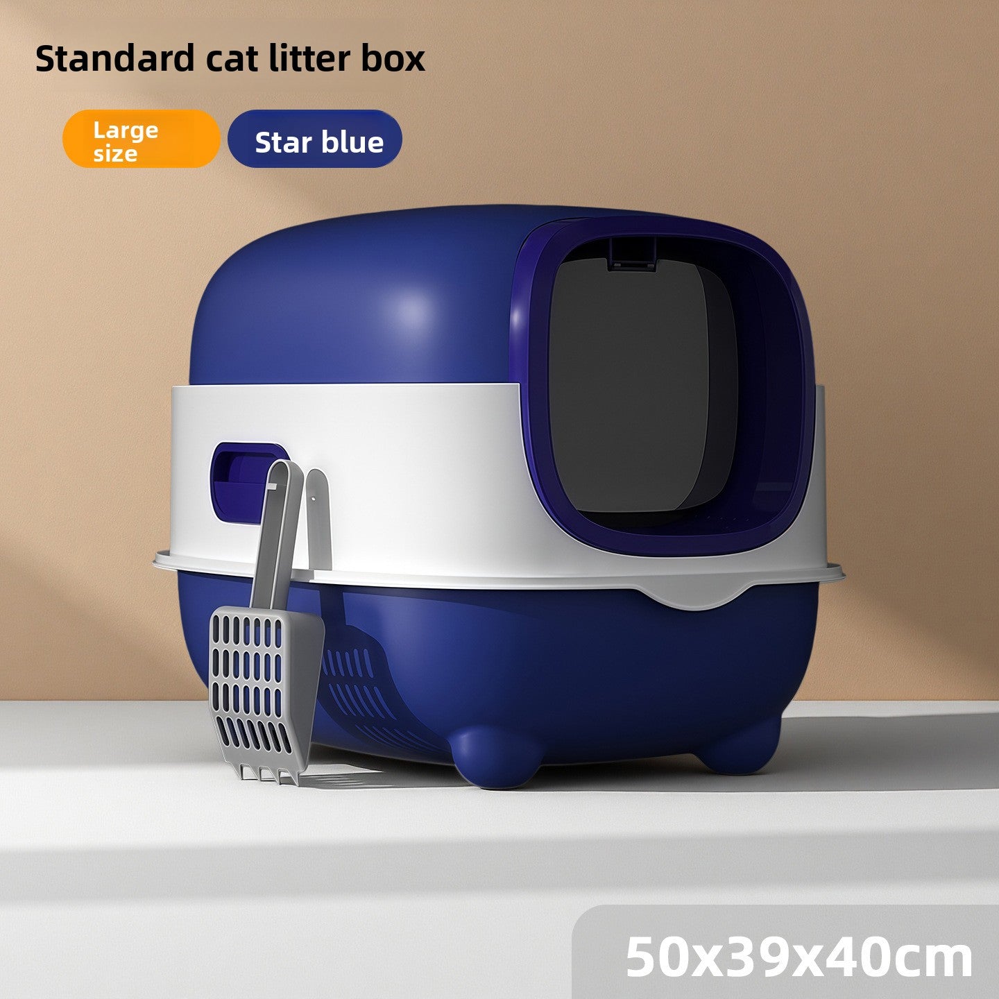 Enclosed Smart cat Litter Box- UV Sterilization & Odor Control