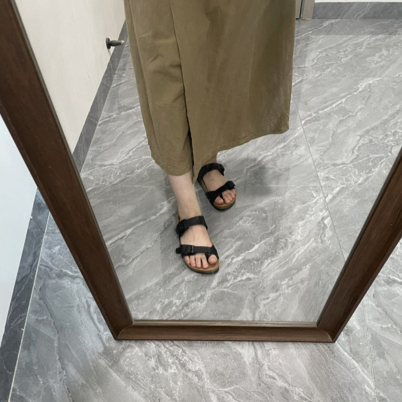 Birkenstock Mayari Cork Thong Sandals