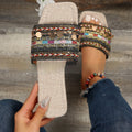 Womens Bohemian Flat Sandals