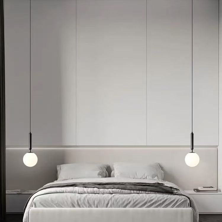 Glass Sphere LED Pendant Light