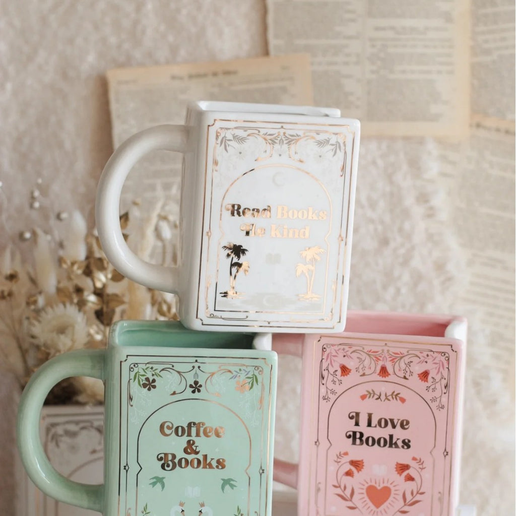 Novel-Tea Ceramic Book Lover Mug