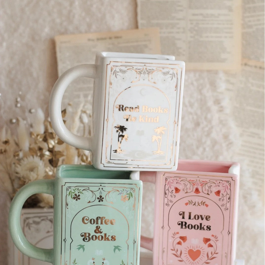 Novel-Tea Ceramic Book Lover Mug
