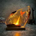 Dragon Design Resin Night Light