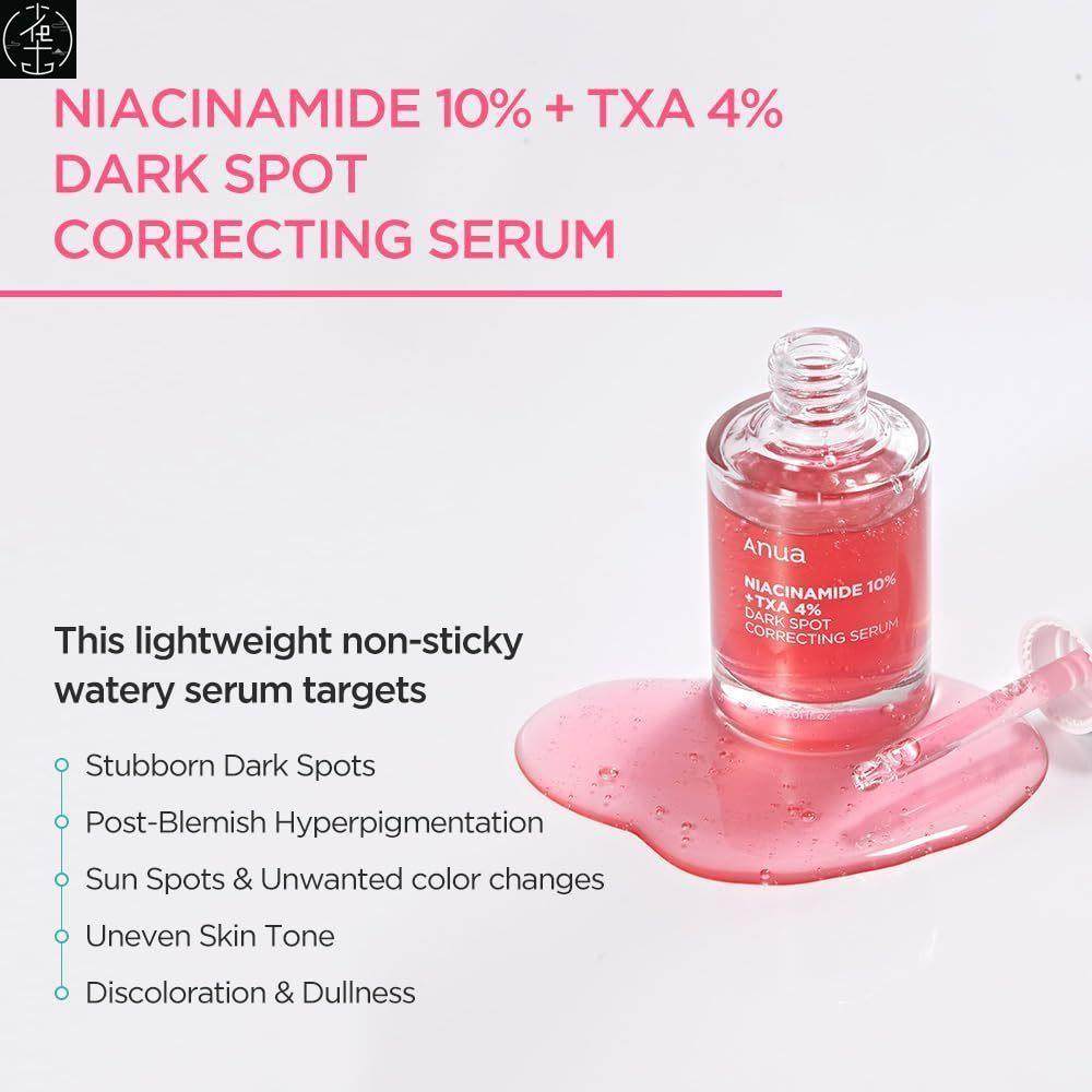 Anua Korean Glass Skin Routine Skincare Set-Full Hydration & Brightening Bundle