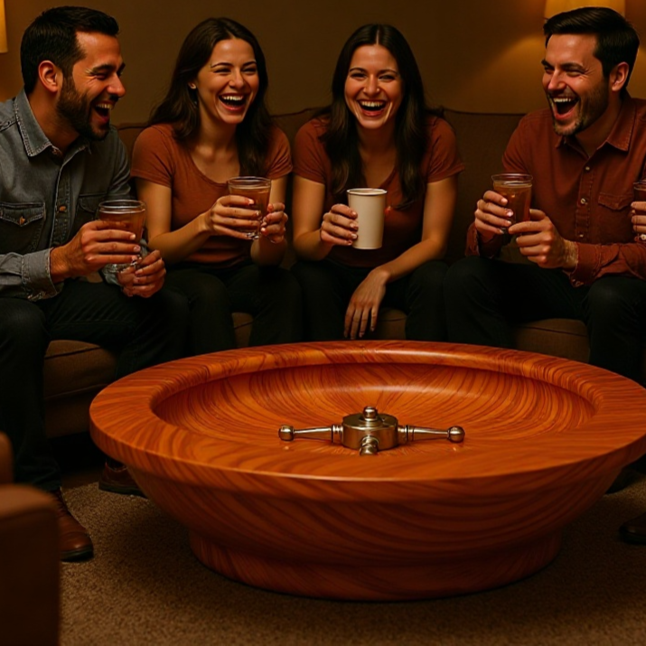 Russian Roulette Spinning Wheel Game for Parties