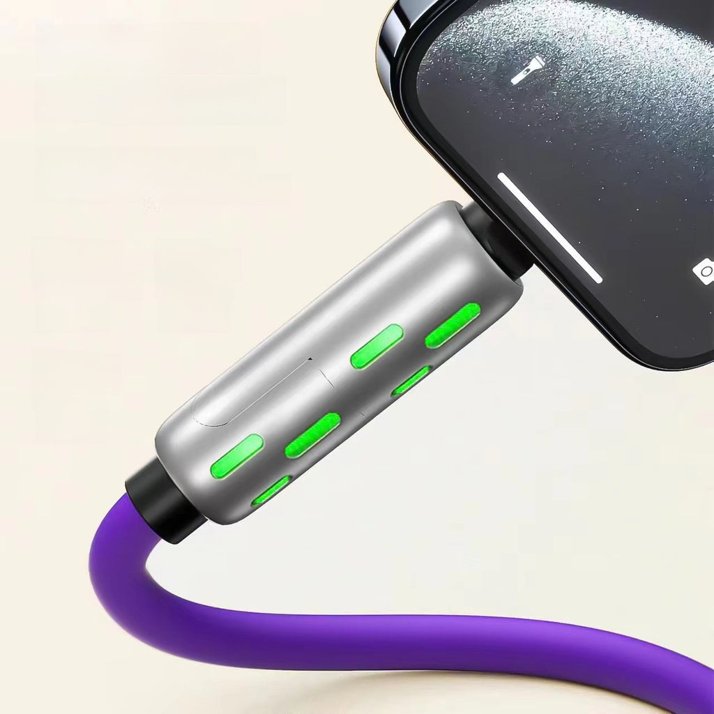 Colorful Breathing Light Fast Charging Data Cable