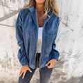 New Solid-Colored Women's Jacket