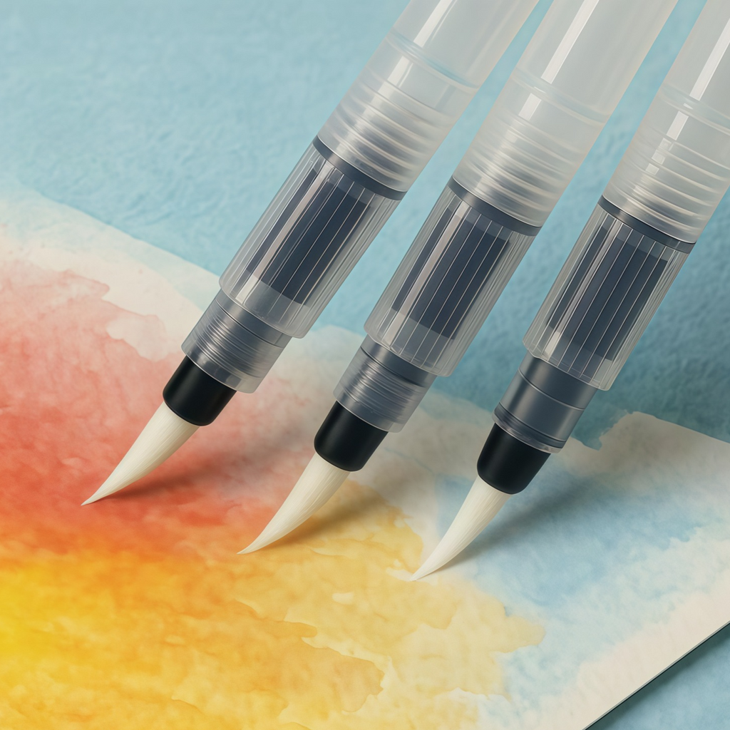 Watercolor Brush Pen with Dual Tips